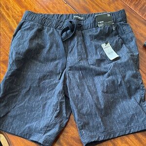 Men’s Express grey Drawstring Shorts nwt sz xs
